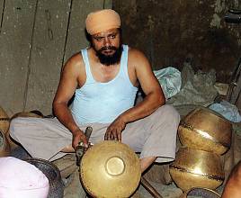 Traditional brass and copper craft of utensil making among the Thatheras of Jandiala Guru, Punjab, India