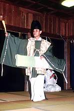 Sada Shin Noh, sacred dancing at Sada shrine, Shimane