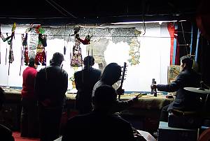 El teatro de sombras chino