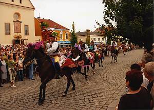 Ride of the Kings in the south-east of the Czech Republic
