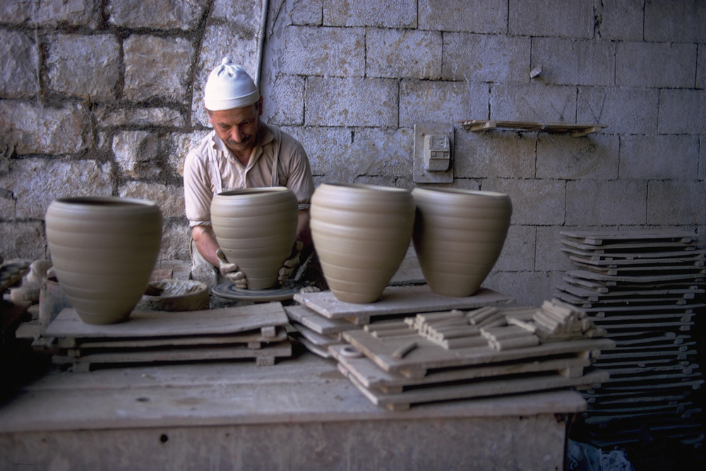 Fabrication de poêles à bois à Rachaya dans la vallée de la Békaa 