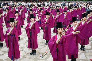 Le rituel royal ancestral du sanctuaire de Jongmyo et sa musique