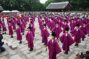 Royal ancestral ritual in the Jongmyo shrine and its music