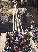Knowledge, skills and rituals related to the annual renewal of the Q’eswachaka bridge