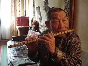 Folk long song performance technique of Limbe performances - circular breathing