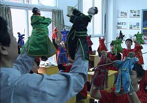 Strategy for training coming generations of Fujian puppetry practitioners 
