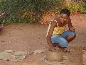 Earthenware pottery-making skills in Botswana’s Kgatleng District