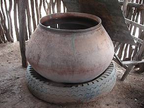 Artesanía de la terracota en el Distrito de Kgatleng (Botswana)