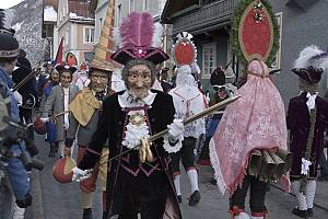 Schemenlaufen, the carnival of Imst, Austria