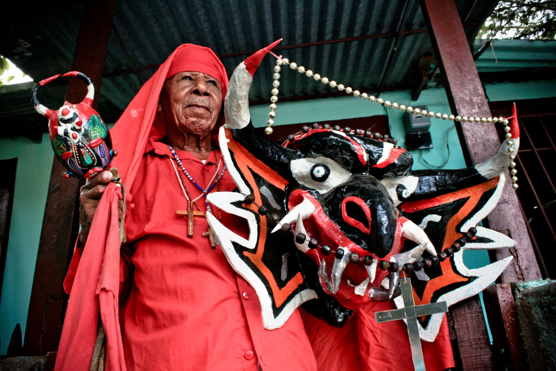 The Diablos Danzantes de Corpus Christi have endured as an expression of popular faith and as an example of how the three cultures comprising Venezuela's current identity (Indo-American, European and African) interact among each other 