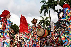 Les diables danseurs de Corpus Christi du Venezuela