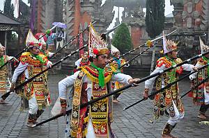 Three genres of traditional dance in Bali