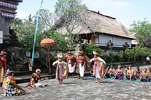 Three genres of traditional dance in Bali