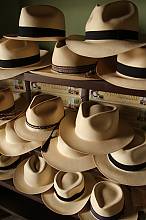 Traditional weaving of the Ecuadorian toquilla straw hat