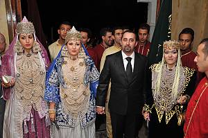 Rites and craftsmanship associated with the wedding costume tradition of Tlemcen