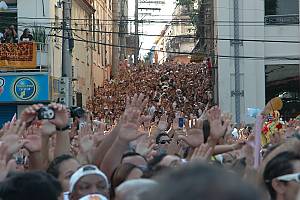 Círio de Nazaré (The Taper of Our Lady of Nazareth) in the city of Belém, Pará