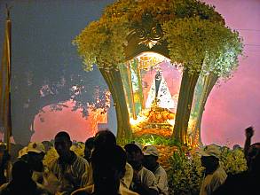 Círio de Nazaré (The Taper of Our Lady of Nazareth) in the city of Belém, Pará