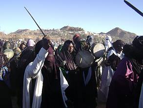 Ritual and ceremonies of Sebeïba in the oasis of Djanet, Algeria