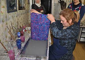 Ebru, Turkish art of marbling