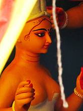 Celebración de la “Durga Puja” en Calcuta