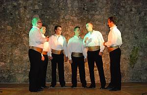Klapa multipart singing of Dalmatia, southern Croatia