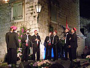 Klapa multipart singing of Dalmatia, southern Croatia