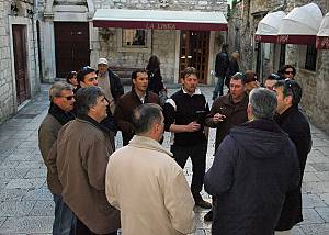 Klapa multipart singing of Dalmatia, southern Croatia