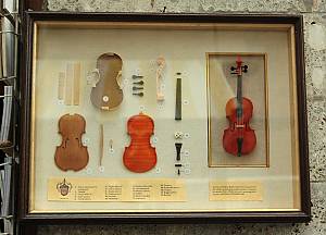 Traditional violin craftsmanship in Cremona