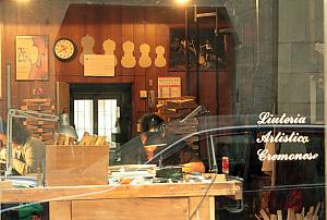 Traditional violin craftsmanship in Cremona