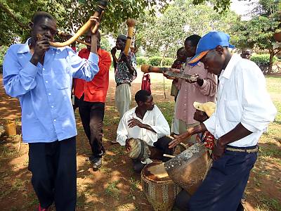 Bigwala, gourd trumpet music and dance of the Busoga Kingdom in Uganda Read more on the element