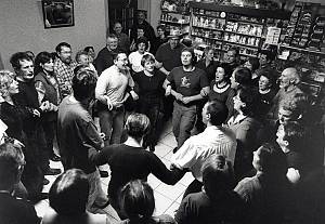 Fest-Noz, festive gathering based on the collective practice of traditional dances of Brittany