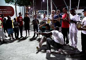 Capoeira circle