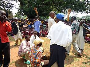 Bigwala, gourd trumpet music and dance of the Busoga Kingdom in Uganda
