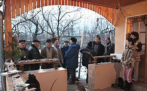 Men’s group Colindat, Christmas-time ritual