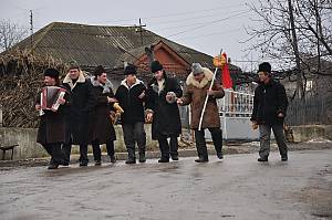 Men’s group Colindat, Christmas-time ritual