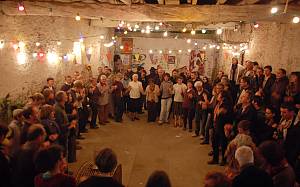 Fest-Noz, festive gathering based on the collective practice of traditional dances of Brittany