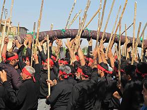 Qālišuyān rituals of Mašhad-e Ardehāl in Kāšān