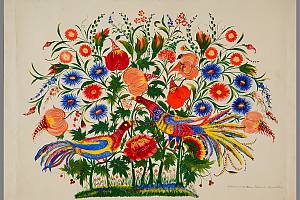 La pintura decorativa de Petrykivka, expresión del arte popular ornamental ucraniano