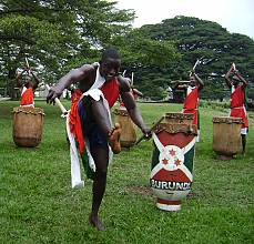 Ritual dance of the royal drum