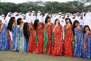 Al-Ayyala, a traditional performing art of the Sultanate of Oman and the United Arab Emirates