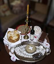 Slava, celebration of family saint patron’s day