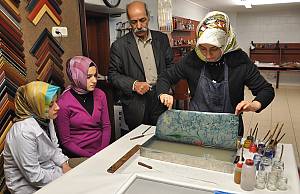 Ebru, Turkish art of marbling