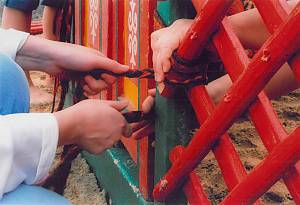 Traditional knowledge and skills in making Kyrgyz, Kazakh and Karakalpak yurts (Turkic nomadic dwellings)