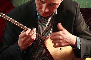 Kazakh traditional art of Dombra Kuy