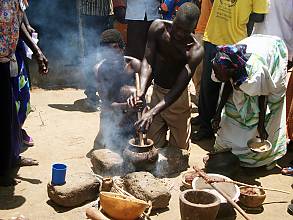 Male-child cleansing ceremony of the Lango of central northern Uganda