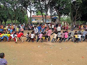 Tugging rituals and games