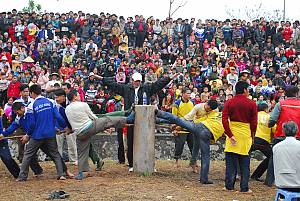 Tugging rituals and games