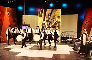 Kopachkata, a social dance from the village of Dramche, Pijanec