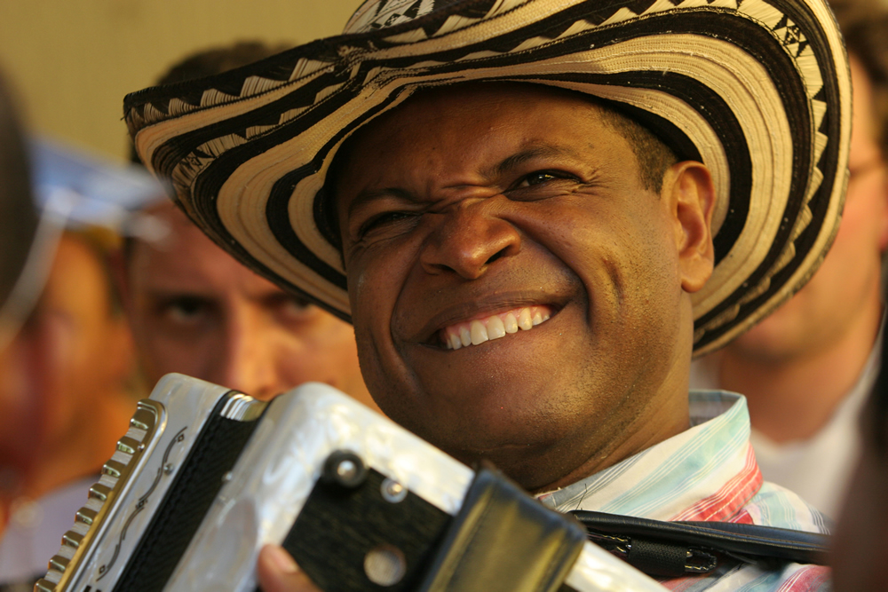 Traditional musician, Omar Geles