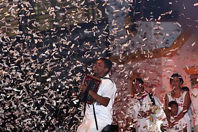 Traditional musician, Hugo Carlos Granados, three times winner in the most important festival of Vallenato in Colombia Read more on the element